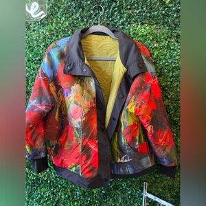 UBU Pack you personality Reversible quilted Vibrant Multicolor Jacket